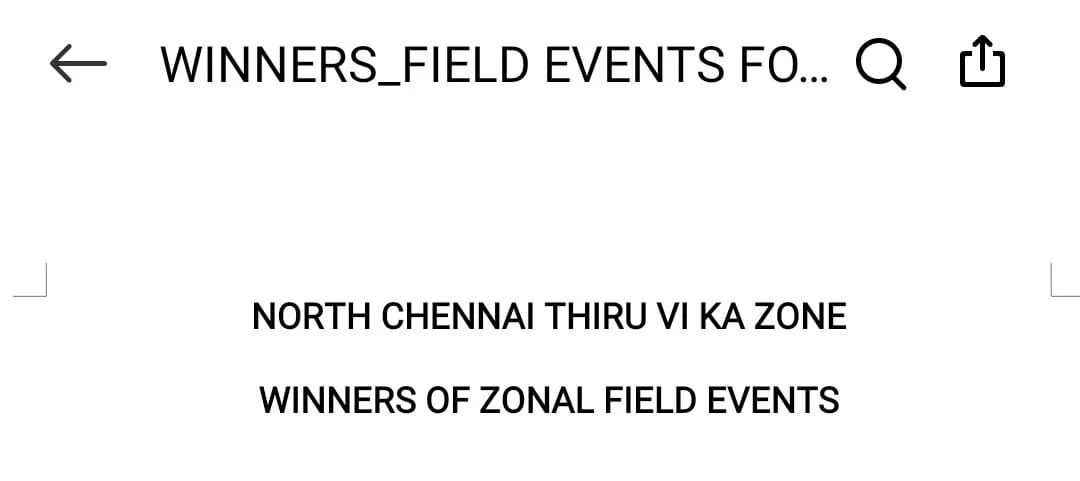 Proud Moments: SKDT Students Shine at Thiruvika Zone Sports Meet